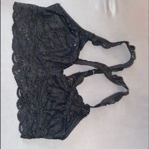 Black American Eagle Bra